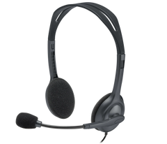 H111 Stereo Headset - Black