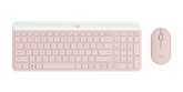 MK470 SLIM COMBO - Rose - English US (QWERTY)