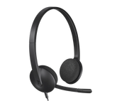 H340 USB Computer Headset - Black