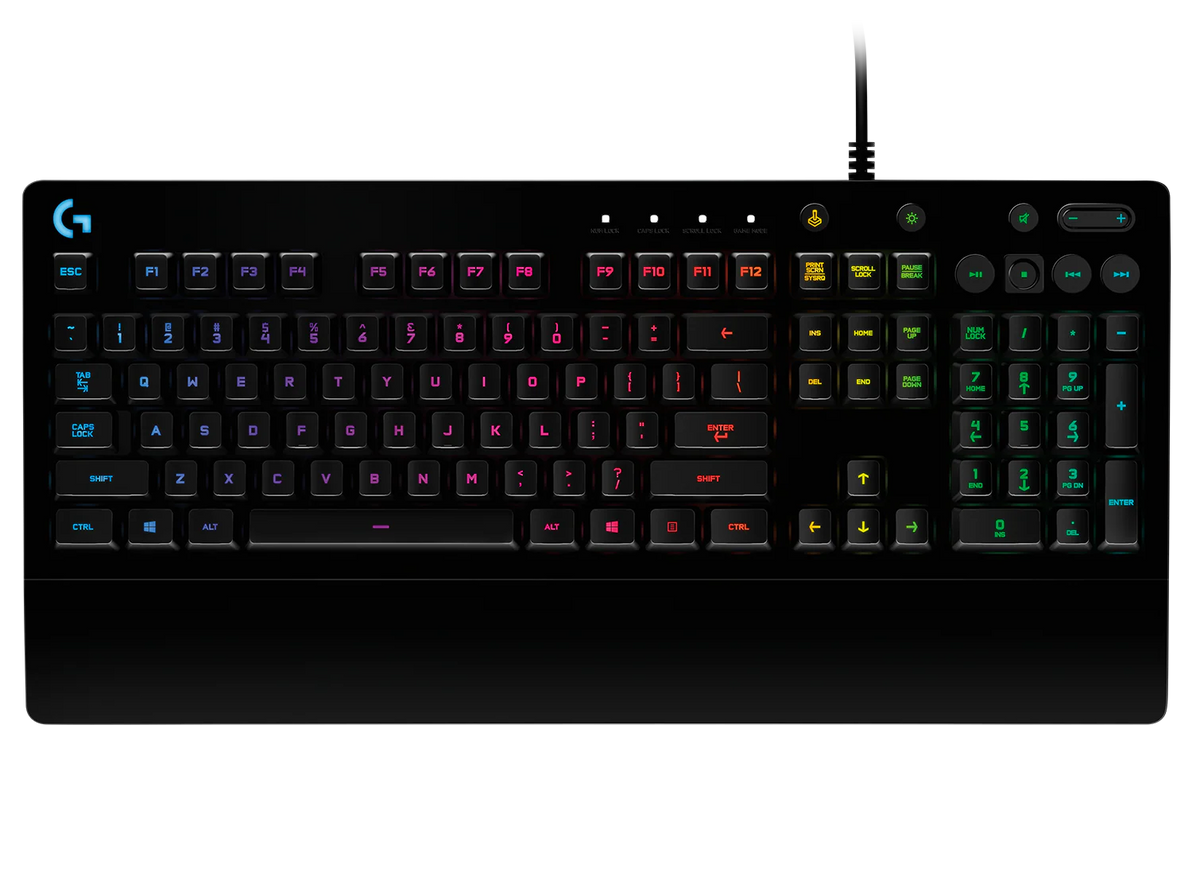 G213 Prodigy - Black - English US (QWERTY)