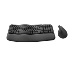 Wave Keys and Lift Combo - Graphite - English US (QWERTY)