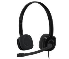 H151 Stereo Headset - Black