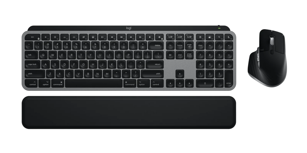 MX Keys S Combo for Mac - Space Gray - English US (QWERTY)