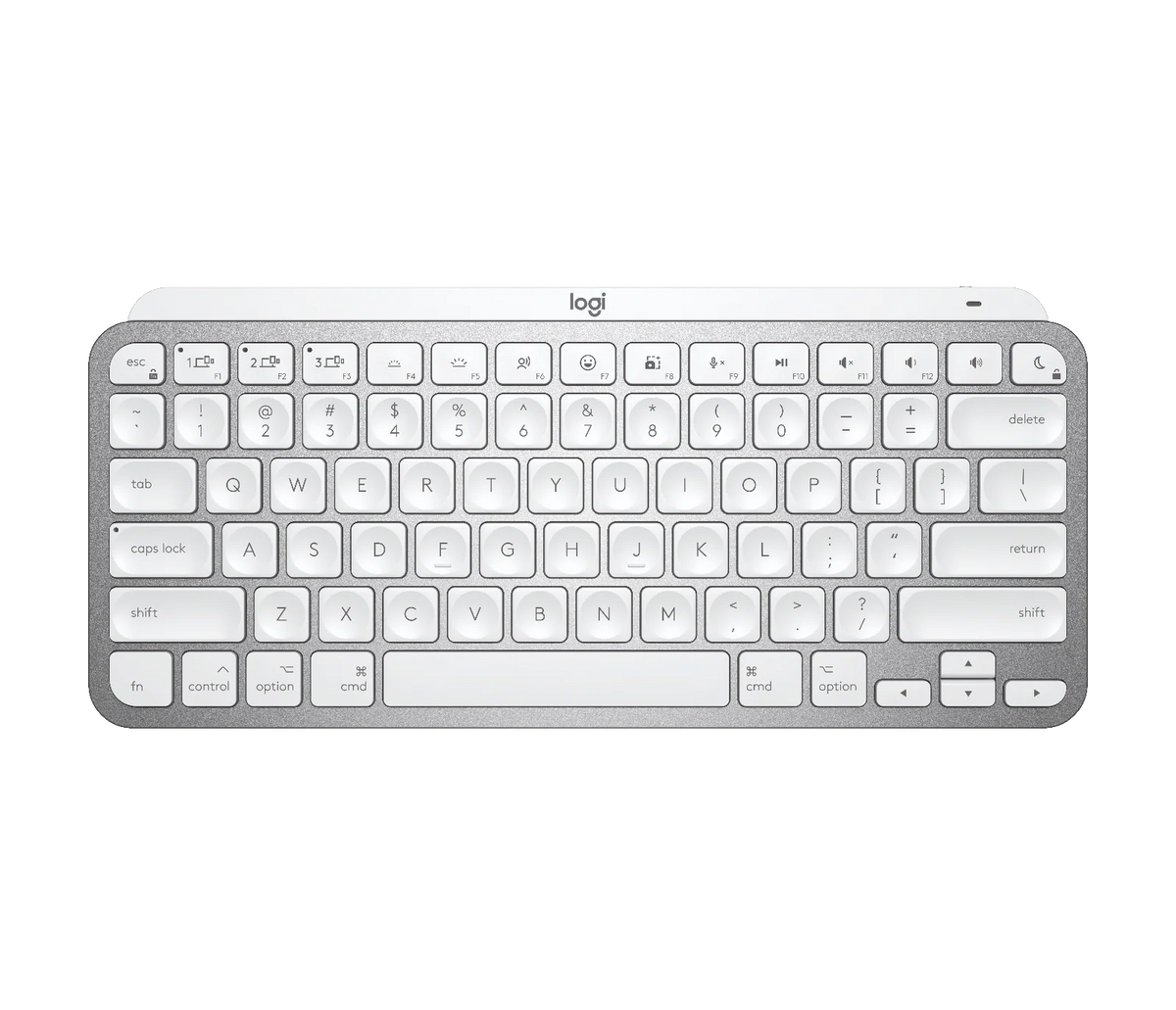 MX Keys Mini for Mac - Pale Gray - English US (QWERTY)