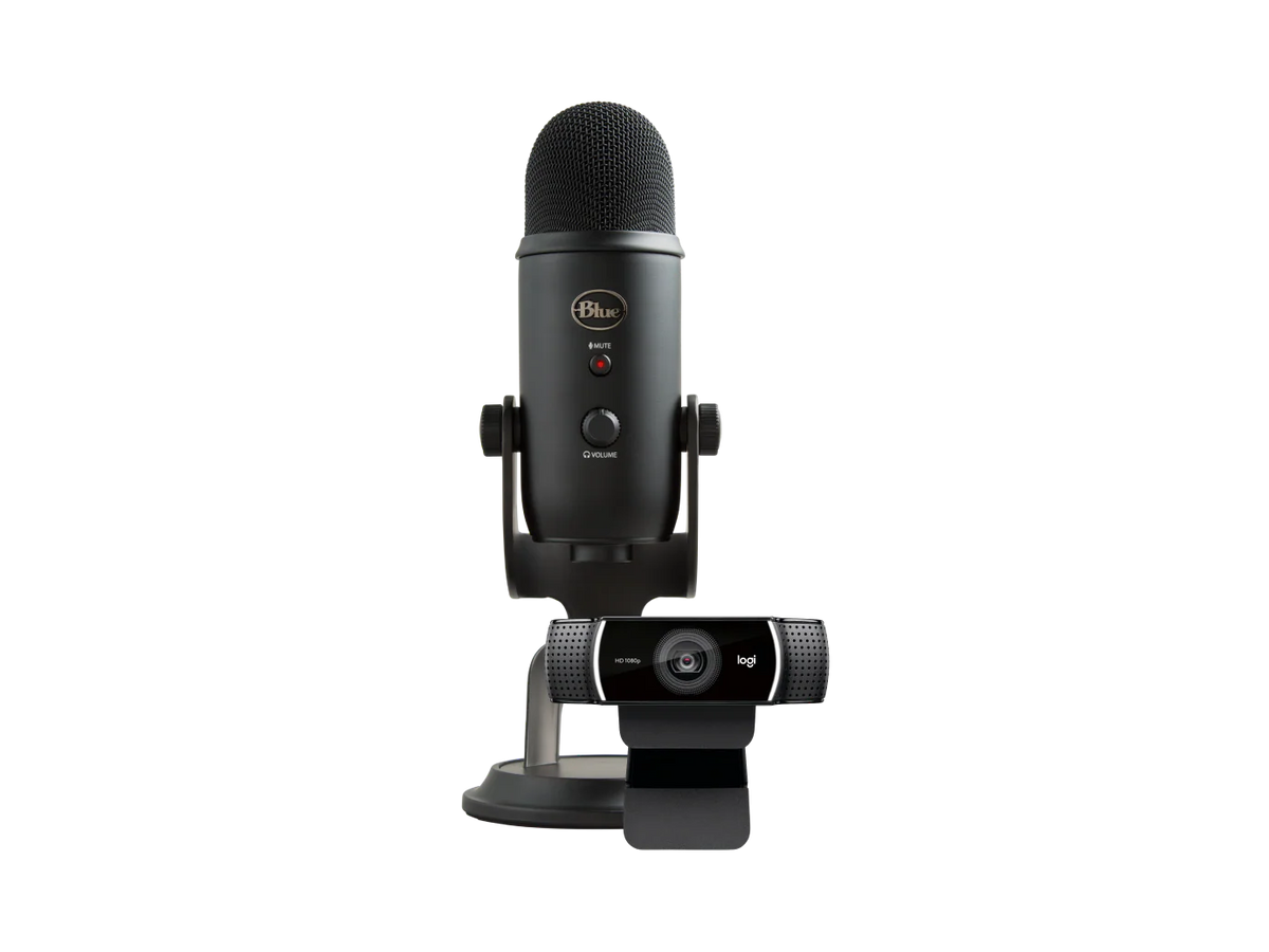 Yeti + C922 Pro Streamer Pack - Black
