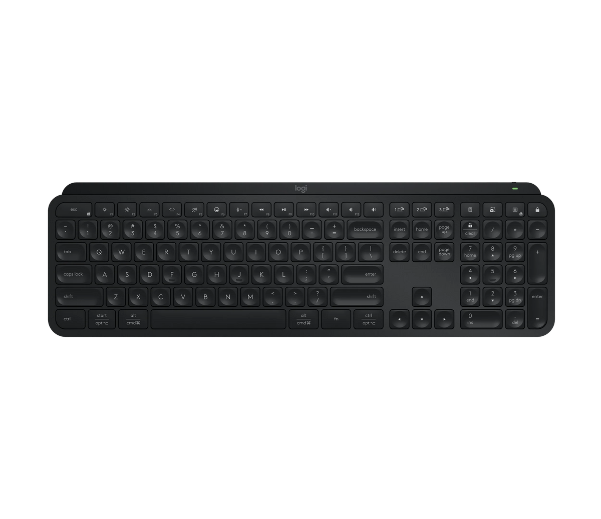 Refurbished MX Keys S Keyboard - Black - English US (QWERTY)